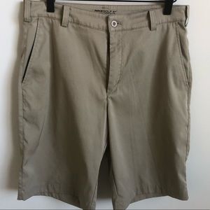 Nike Size 30 Khaki Golf Shorts